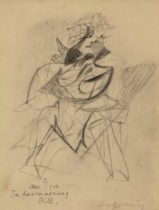 Willem de Kooning (1904-1997), Woman II, 1952, Graphite on paper, 11 ¾ x 8 ½ inches