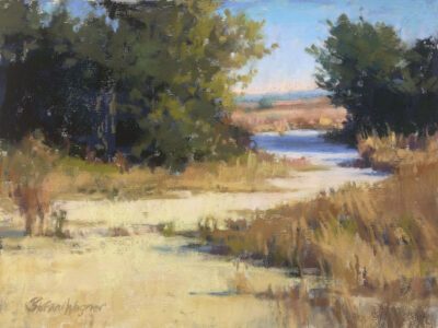 Jill Stefani Wagner, My Path, Pastel, 9 x 12 inches, $850