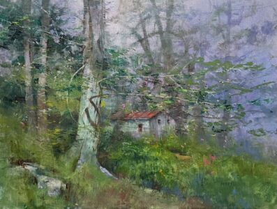 Albert Handell AISM, Early Morning Mist, Oil, 24 x 32 inches, $20,500