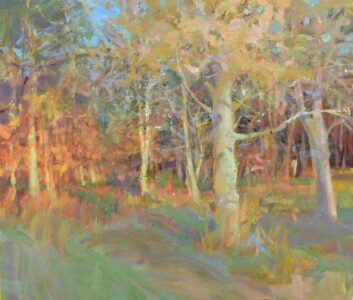 Dawn Whitelaw AISM, Influencer, Oil on linen, 17 x 20 inches, $2,900