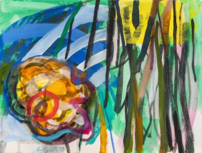 Bill Scott, A Flower for You II, 2023, Oil on canvas, 12 x 16 inches