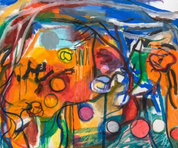 Bill Scott, A Hopeful Gesture, 2023, Oil on canvas, 40 x 48 inches