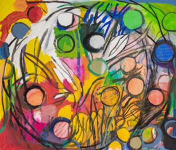 Bill Scott, A Recurrent Memory, 2022, Oil on linen on Alucobond panel, 36 x 42 inches