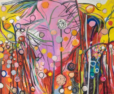 Bill Scott, Half a World Away, 2022, Oil on canvas, 60 x 72 inches (SOLD)