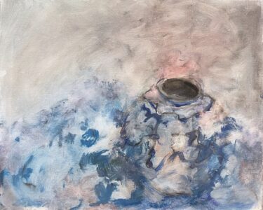 Mary Page Evans, Jug I, Oil on canvas, 16 x 20 inches - SOLD -