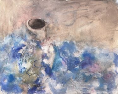 Mary Page Evans, Jug II, Oil on canvas, 16 x 20 inches