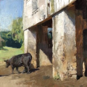 Jon Redmond, Maundering, 2023, Oil on panel, 10 x 10 inches - SOLD -