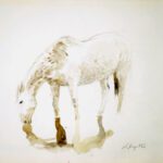 Andrew Wyeth (1917-2009), Study for Grey Ghost, 1972, Watercolor, 10 x 13 ½ inches