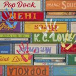 Robert C. Jackson, Pop and Art, Oil on linen, 30 x 40 inches