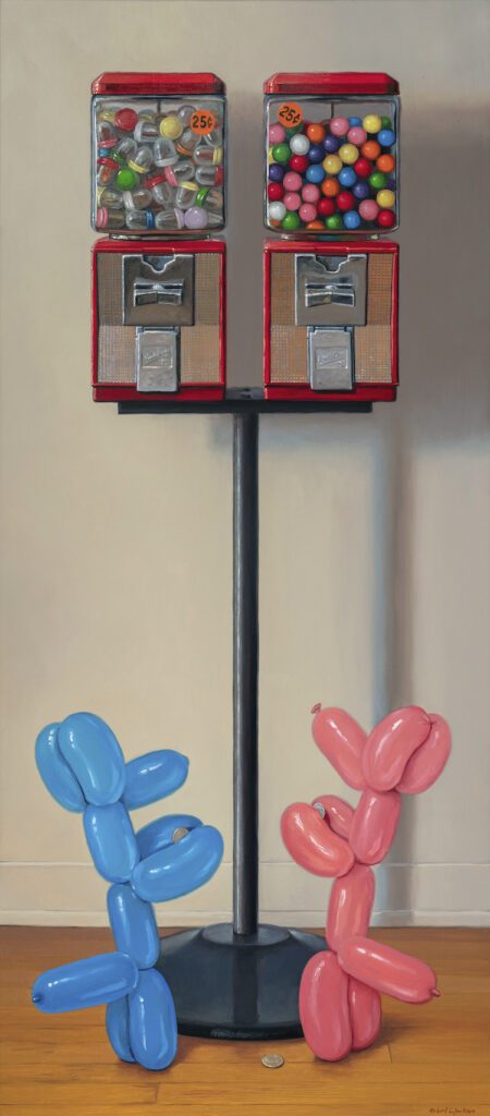 Robert C. Jackson, Quandary, Oil on linen, 54 x 24 inches - SOLD -