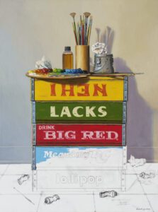 Robert C. Jackson, Unfinished, Oil on linen, 40 x 30 inches