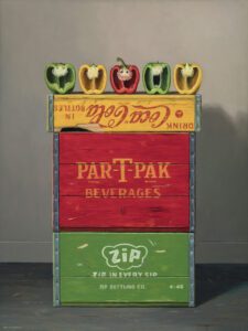 Robert C. Jackson, Laugh Riot, Oil on linen, 40 x 30 inches