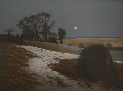 Peter Sculthorpe, Wolf Moon, 2024, Oil on linen, 30 x 40 inches - SOLD -