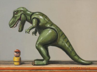 Robert C. Jackson, Better Days, Oil on panel, 9 x 12 inches