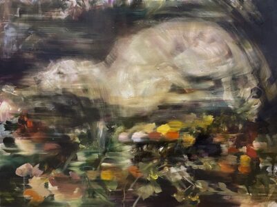 Sarah McRae Morton, Still Prized Flight, 2024, Oil on panel, 30 x 40 inches