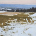 Michael Allen, Lull, 2024, Oil on Linen Mounted to Panel, 8 ½ x 10 inches