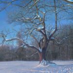 Greg Mort, Dawn's Early Light, 2024, Pastel on Paper, 10 x 18 inches