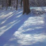 Greg Mort, Wood Pile, 2024, Pastel on Paper, 10 x 15 inches