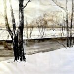 George Weymouth, Rolling In (1936-2016), c. 1990, Watercolor, 22 x 28 inches