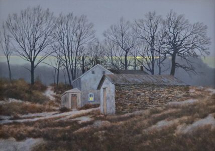 Peter Sculthorpe, Evening Light, 2024, Oil on linen, 10 x 14 inches - SOLD -