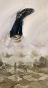 Sarah McRae Morton, Heel of the Loaf, 2024, Oil on linen, 44 x 24 inches