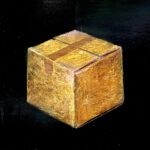 Sarah McRae Morton, Rye and Thread, 2024, Oil on linen, 33 x 33 inches