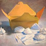 Stephen Tanis, Merengues, 2024, Oil on canvas, 12 x 16 inches