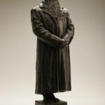 Julia Levitina, Elder, Bronze, 24 ½ x 6 ½ x 5 ½ inches, Edition of 9