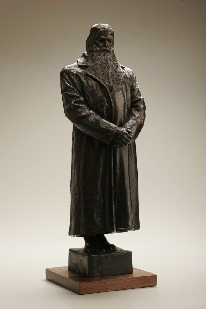 Julia Levitina, Elder, Bronze, 24 ½ x 6 ½ x 5 ½ inches, Edition of 9