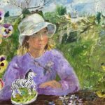 Elizabeth Endres, Spring Things, 2025, Oil on canvas, 18 x 24 inches