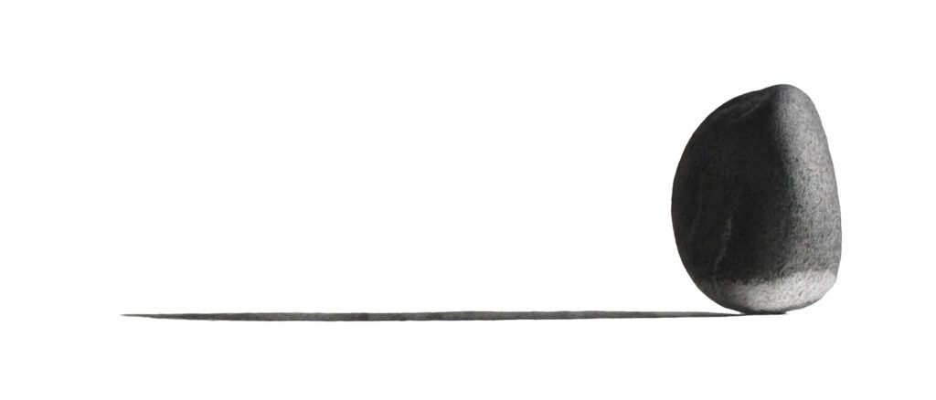 Jon Mort, Pivot Point 1, 2025, Graphite on Bristol Board, 8 x 19 ¾ inches