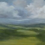 Caroline Adams, Distant Ridge, 2024, Oil on Canvas, 24 x 31 1/2 inches