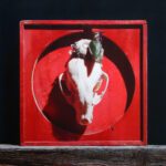 Jon Mort, Good Bones, 2023, Colored Pencil on Bristol Board, 20 x 20 inches