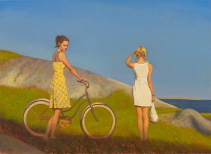 Bo Bartlett, A Summer Afternoon, 2024, Oil on linen, 48 x 66 inches