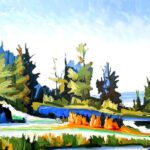 Philip Koch, Clear Morning Light, 2025, Oil on panel, 14 x 21 inches