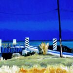 Philip Koch, The Bridge, 2025, Oil on panel, 18 x 24 inches