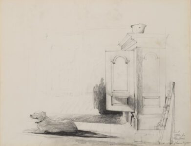 Andrew Wyeth (1917-2009), Preliminary Drawing For The Kass, 1975, Pencil on paper, 16 ½ x 21 inches