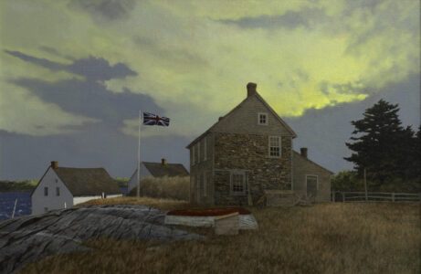 - SOLD - Peter Sculthorpe, Dominion Day, Newfoundland, 2025, Oil on linen, 20 x 30 inches