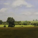 Peter Sculthorpe, King Ranch, Summer, 2025, Oil on linen, 32 x 50 inches