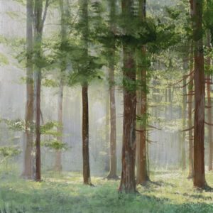 - SOLD - Steven Nederveen, Gentle Light, Mixed Media, 24 x 24 inches