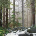 Steven Nederveen, Breathe In the Forest Air, Mixed Media, 36 x 36 inches