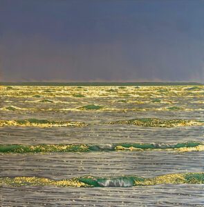 Theo Platt, Cape, Oil on canvas, 48 x 47 inches