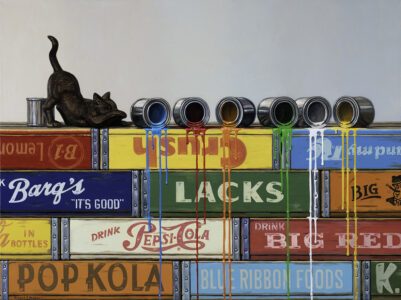 Robert C. Jackson, Curiosity, Oil on linen, 30 x 40 inches