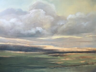 Caroline Adams, Lightness, 2025, Oil on canvas, 36 x 48 inches