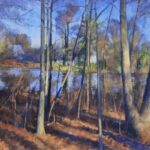 Michael Doyle, Along the Loch, 2026, Oil on linen, 40 x 50 inches