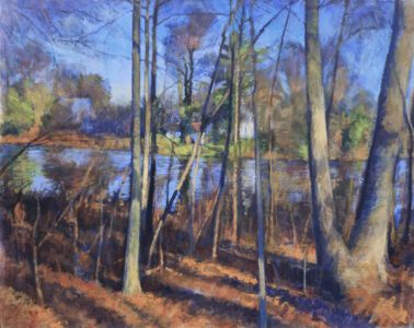 Michael Doyle, Along the Loch, 2026, Oil on linen, 40 x 50 inches