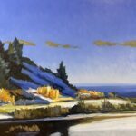 Philip Koch, Morning Stillness, 2025, Oil on canvas, 30 x 40 inches