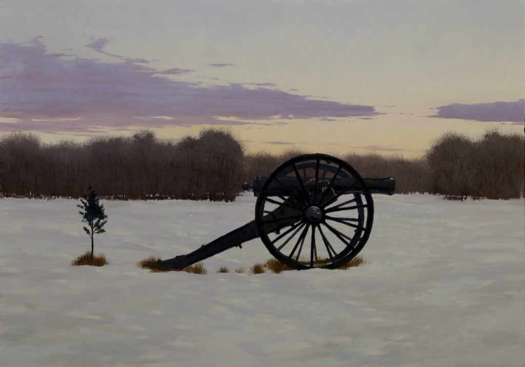 Francis DiFronzo, The Yearling, Oil on panel, 22 x 31 inches