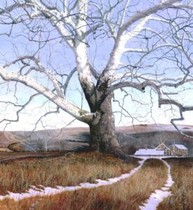 Timothy Barr, Brandywine Valley, 2026, Oil on panel, 35 x 32 inches