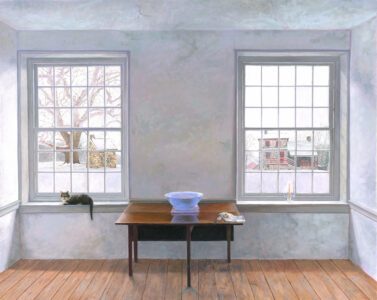 Timothy Barr, Edith, 2026, Oil on panel, 24 x 30 inches